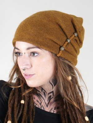 Czapka Toonzshop Aslany Beaded Beanie Damskie Rusty | UYSCG-1409