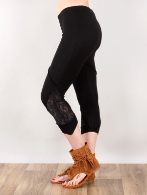 Legginsy Toonzshop Keiji Leggings Damskie Czarne | YPLWO-1480