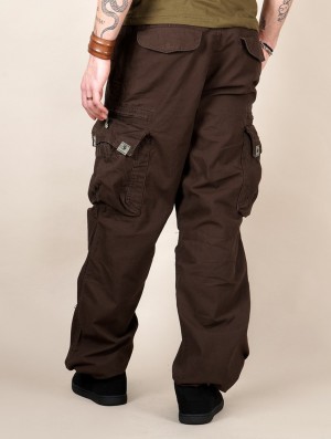 Spodnie Toonzshop Molecule Cargo Pants 45019 Męskie Brązowe | MPZJQ-5136