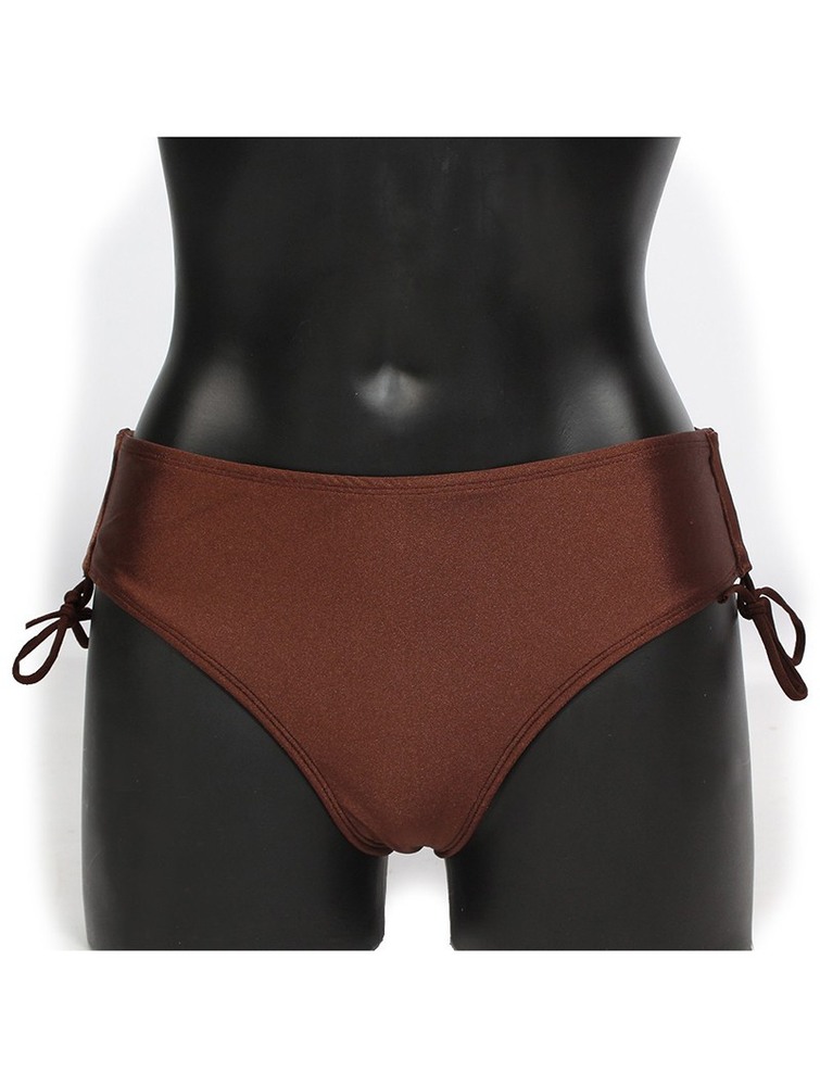 Bikini Toonzshop Elani Bikini Bottom Damskie Brązowe | OLCYE-7042