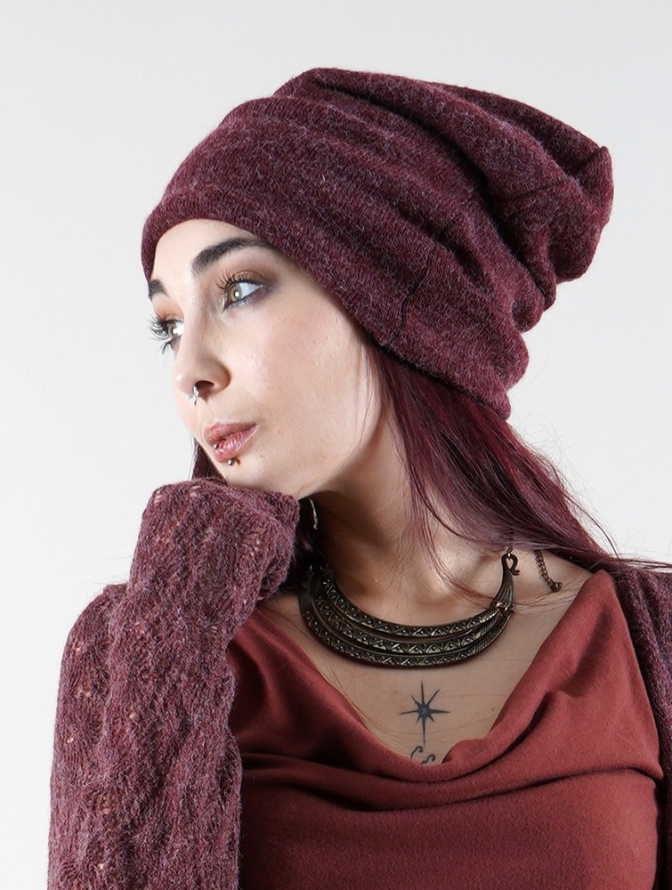 Czapka Toonzshop Sükk Dreadlocks Big Beanie Damskie Wine | CKEIZ-8706