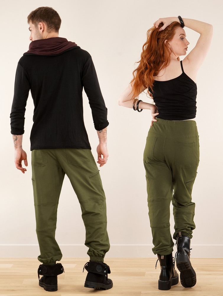 Joggery Toonzshop Narayan Gender Neutral Joggers Damskie Zielone | ZKUGB-9184