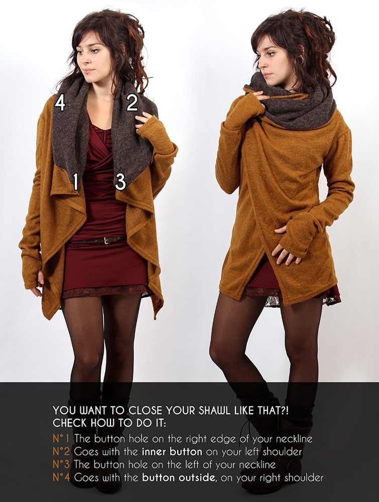 Kardigan Toonzshop Namkha Lima Cardigan Damskie Wine | CIZGS-7804