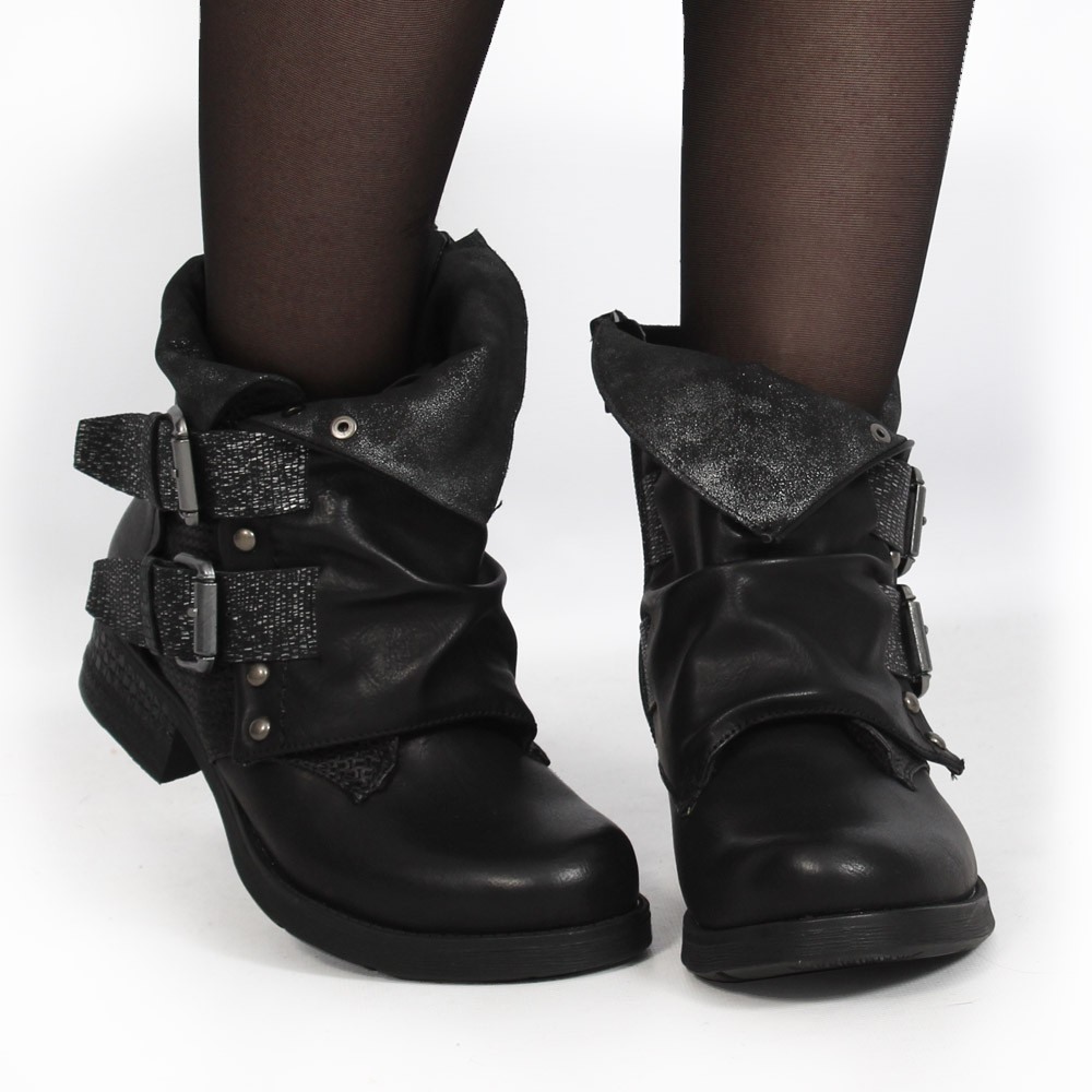 Kozaki Toonzshop Aaselia Boots Damskie Czarne | VLHGJ-1596