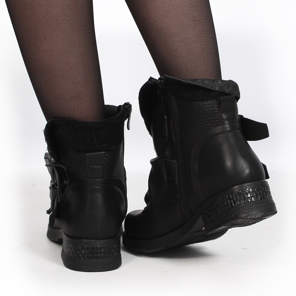 Kozaki Toonzshop Aaselia Boots Damskie Czarne | VLHGJ-1596