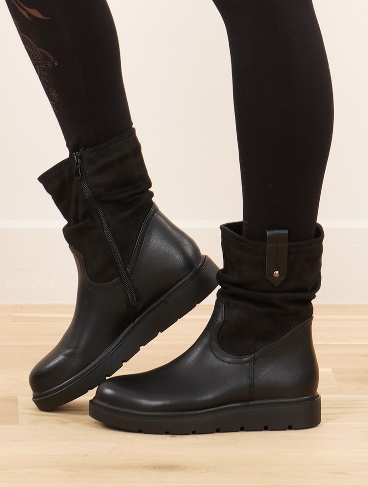 Kozaki Toonzshop Anéa Boots Damskie Czarne | OULMI-6825