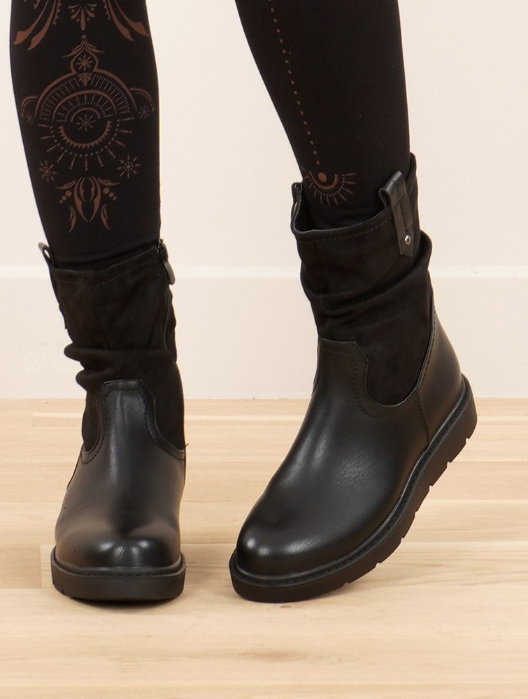 Kozaki Toonzshop Anéa Boots Damskie Czarne | OULMI-6825