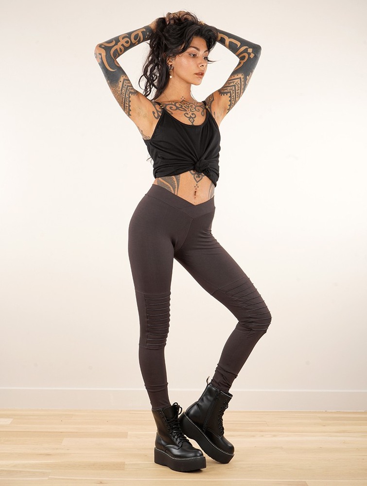 Legginsy Toonzshop Lilith Long Leggings Damskie Charcoal | TVOQN-0462