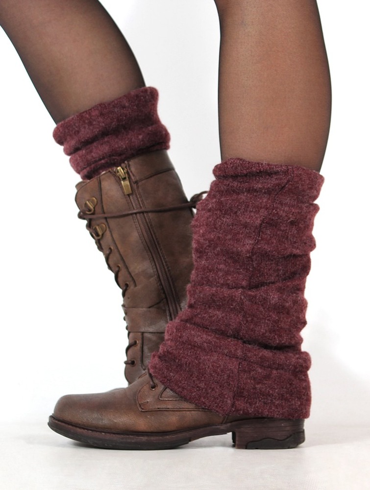 Legwarmer Toonzshop Käa Legwarmers Damskie Wine | IGCJL-0174