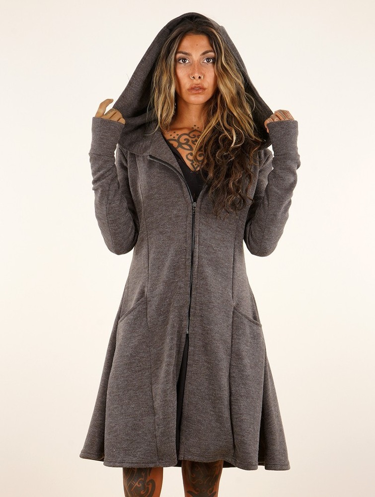 Płaszcze Toonzshop Enchantress Hooded Coat Damskie Brązowe | TRBCK-3891