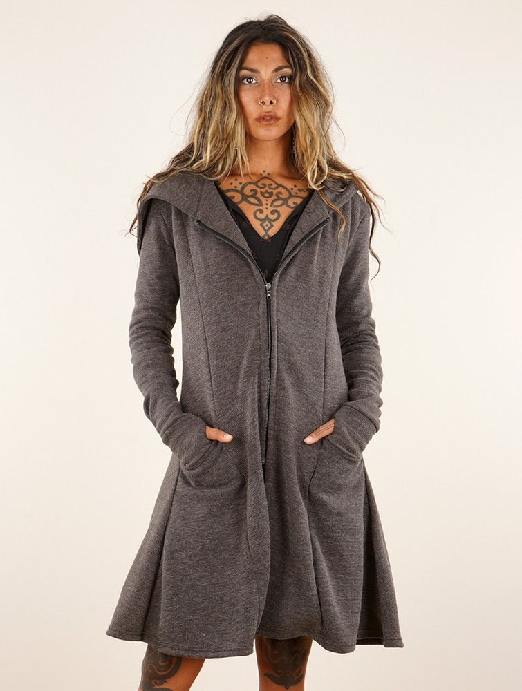 Płaszcze Toonzshop Enchantress Hooded Coat Damskie Brązowe | TRBCK-3891