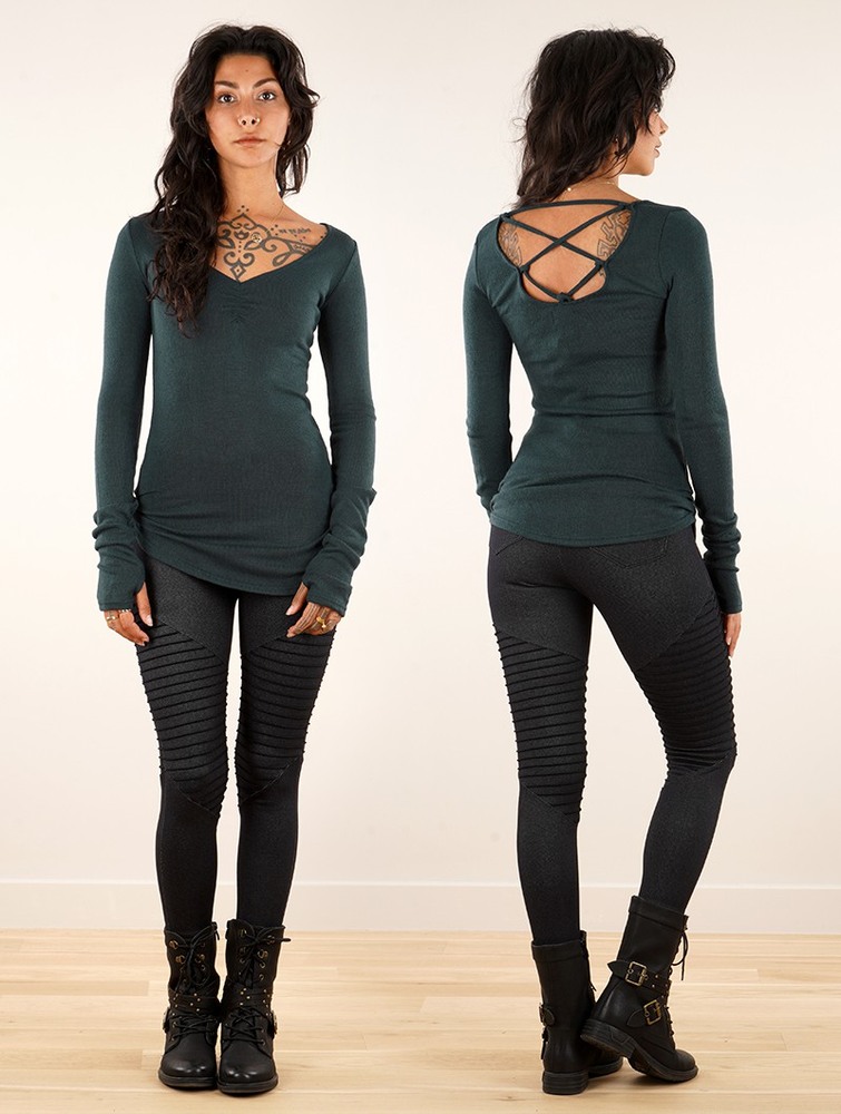 Pulower Toonzshop Nikkäa Pullover Damskie Darkteal | MPEKU-3692