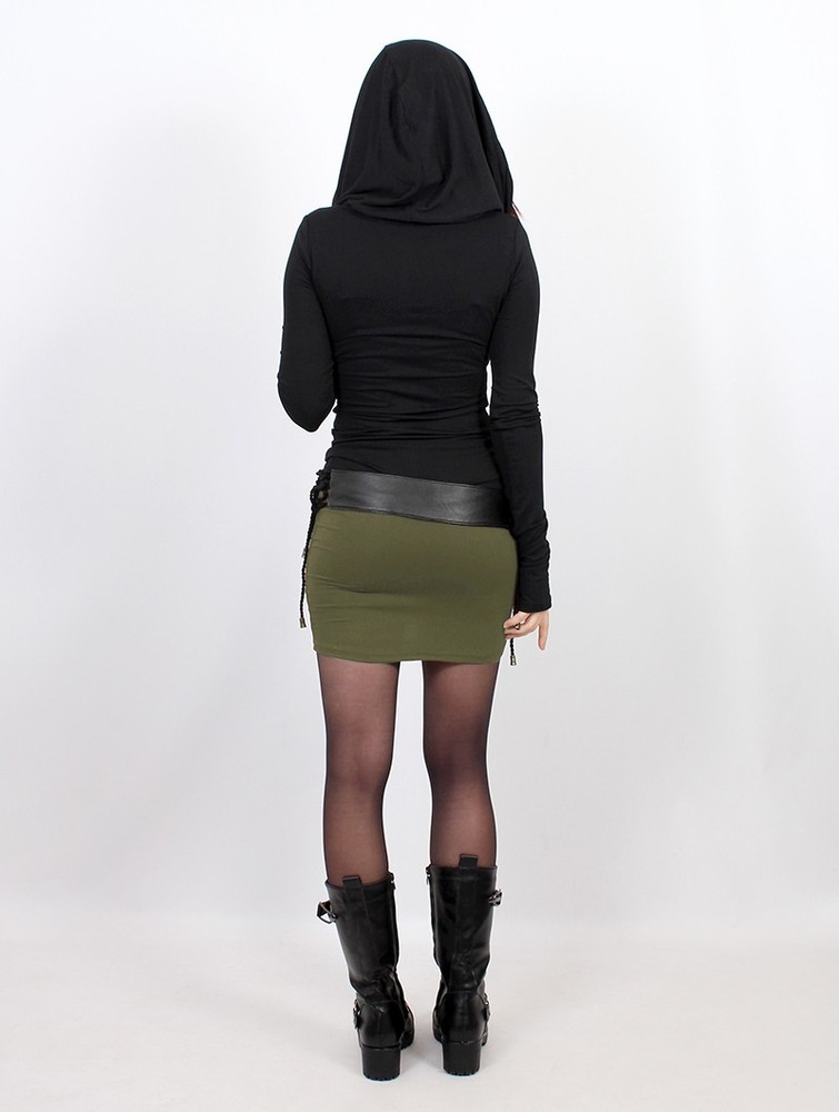 Spódnica Toonzshop Azzyö Mini Skirt Damskie Zielone | ZYESO-2317