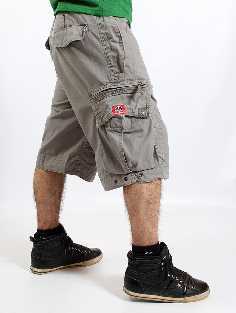 Spodenki Toonzshop Molecule Cargo Shorts 45020 Męskie Szare | RWDFI-7016