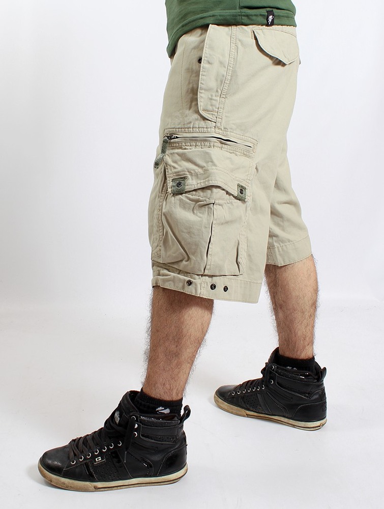 Spodenki Toonzshop Molecule Cargo Shorts 45020 Męskie Beżowe | PEYND-2348