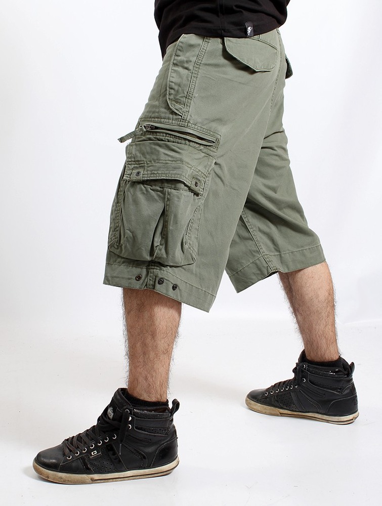 Spodenki Toonzshop Molecule Cargo Shorts 45020 Męskie Zielone | HASQB-2738