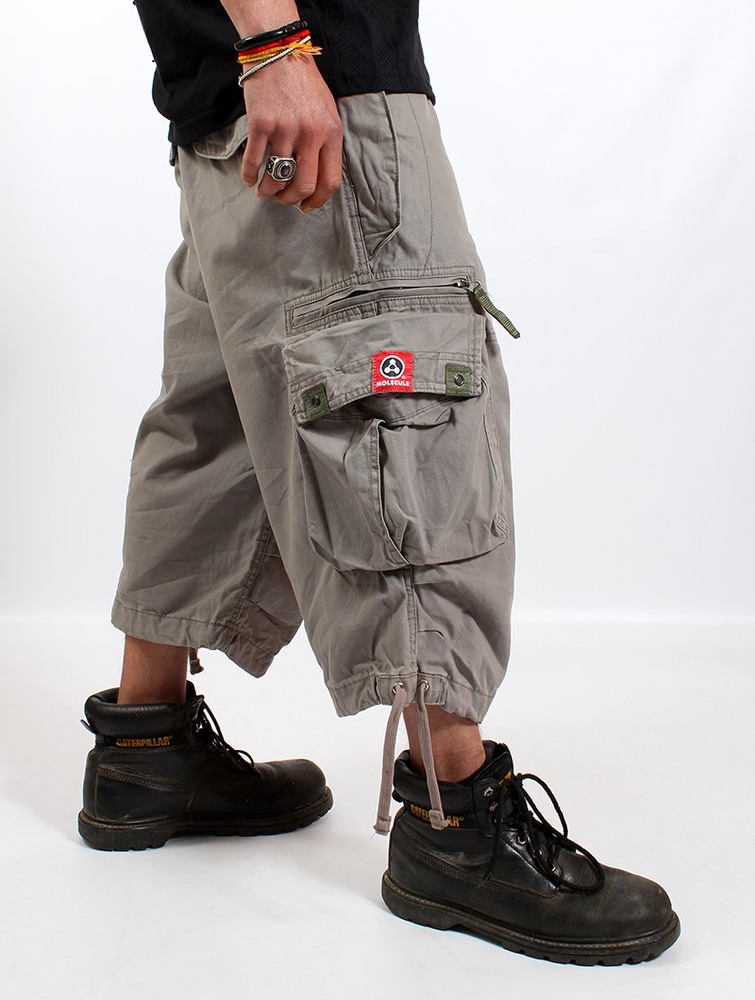 Spodnie Toonzshop 3/4 Molecule Cargo Pants 45056 Męskie Szare | EVNIC-1836