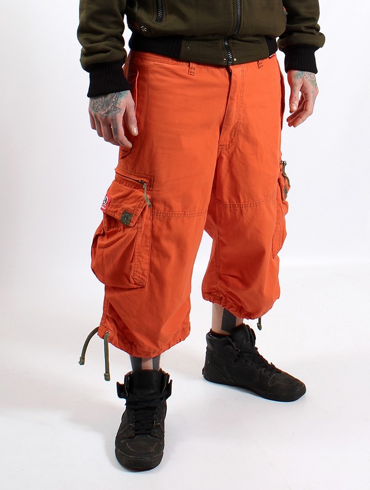 Spodnie Toonzshop 3/4 Molecule Cargo Pants 45056 Męskie Pomarańczowe | FWMJO-5432