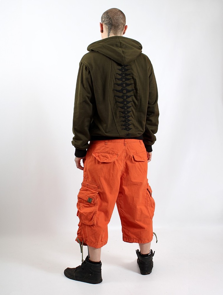 Spodnie Toonzshop 3/4 Molecule Cargo Pants 45056 Męskie Pomarańczowe | FWMJO-5432