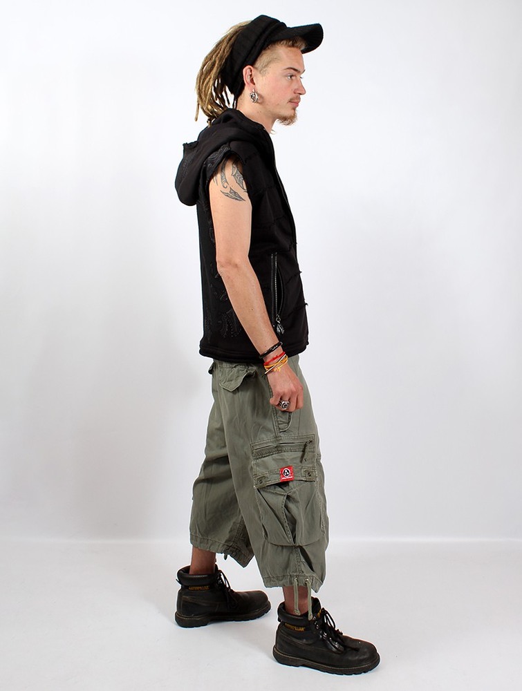 Spodnie Toonzshop 3/4 Molecule Cargo Pants 45056 Męskie Zielone | UYCEX-5206