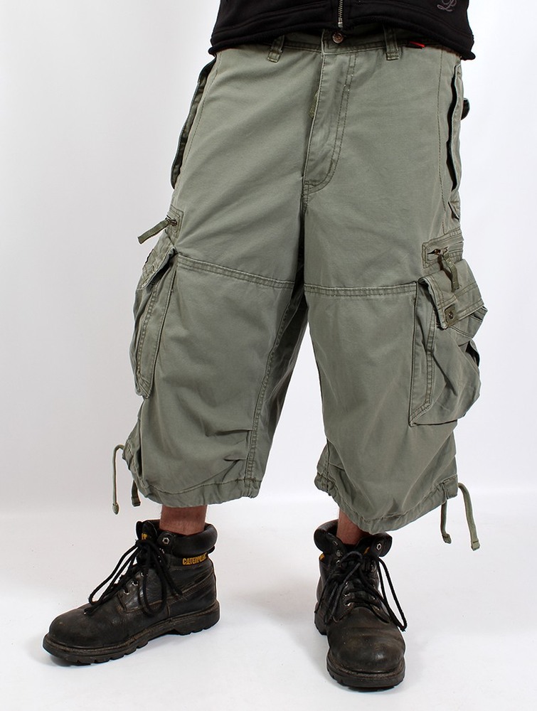 Spodnie Toonzshop 3/4 Molecule Cargo Pants 45056 Męskie Zielone | UYCEX-5206