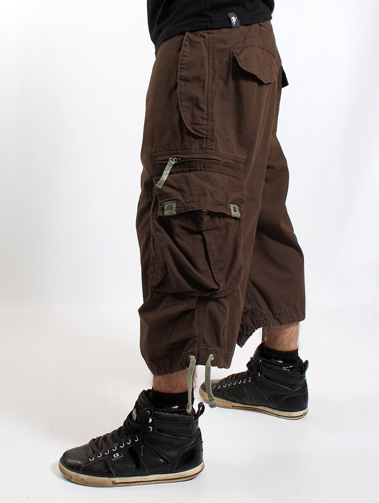 Spodnie Toonzshop 3/4 Molecule Cargo Pants 45056 Męskie Brązowe | ZJRCQ-1483