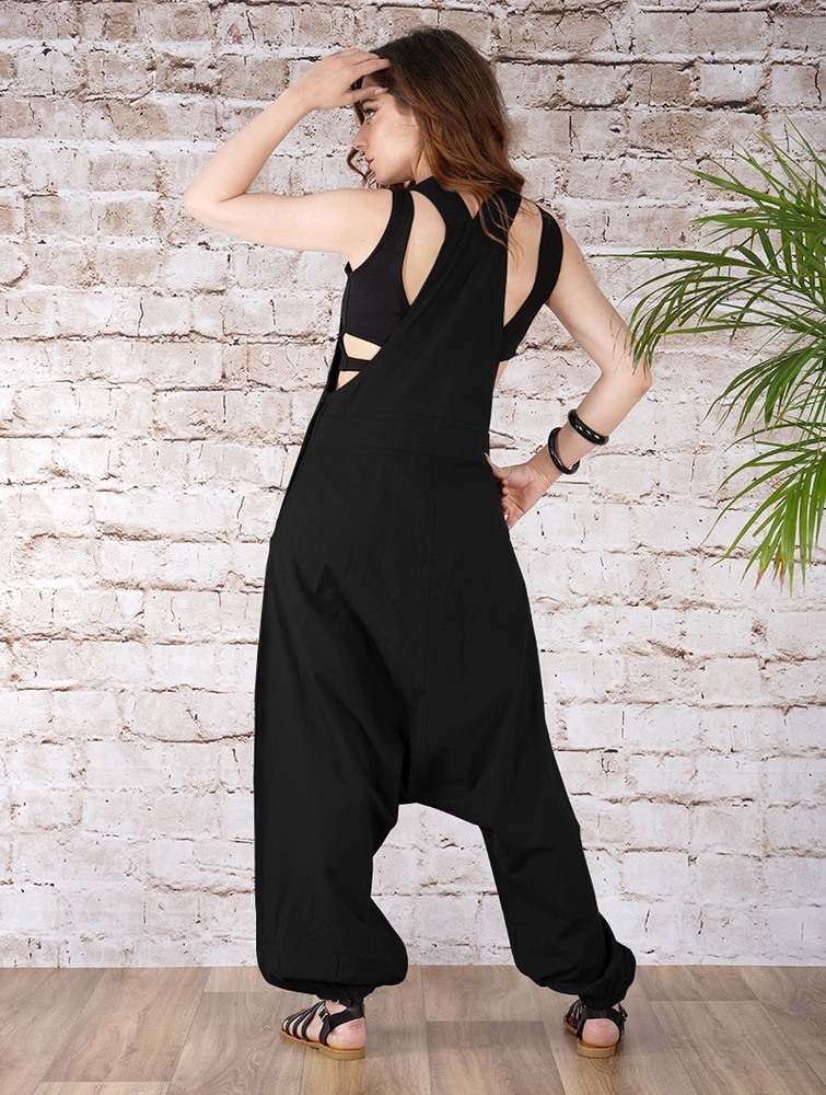 Spodnie Toonzshop Bhakta Harem Pant Overalls Damskie Czarne | UHWQE-1453