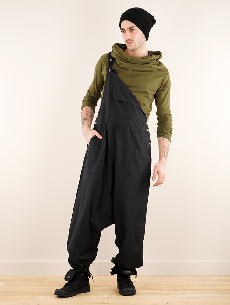 Spodnie Toonzshop Bhakta Harem Pant Overalls Damskie Czarne | UHWQE-1453