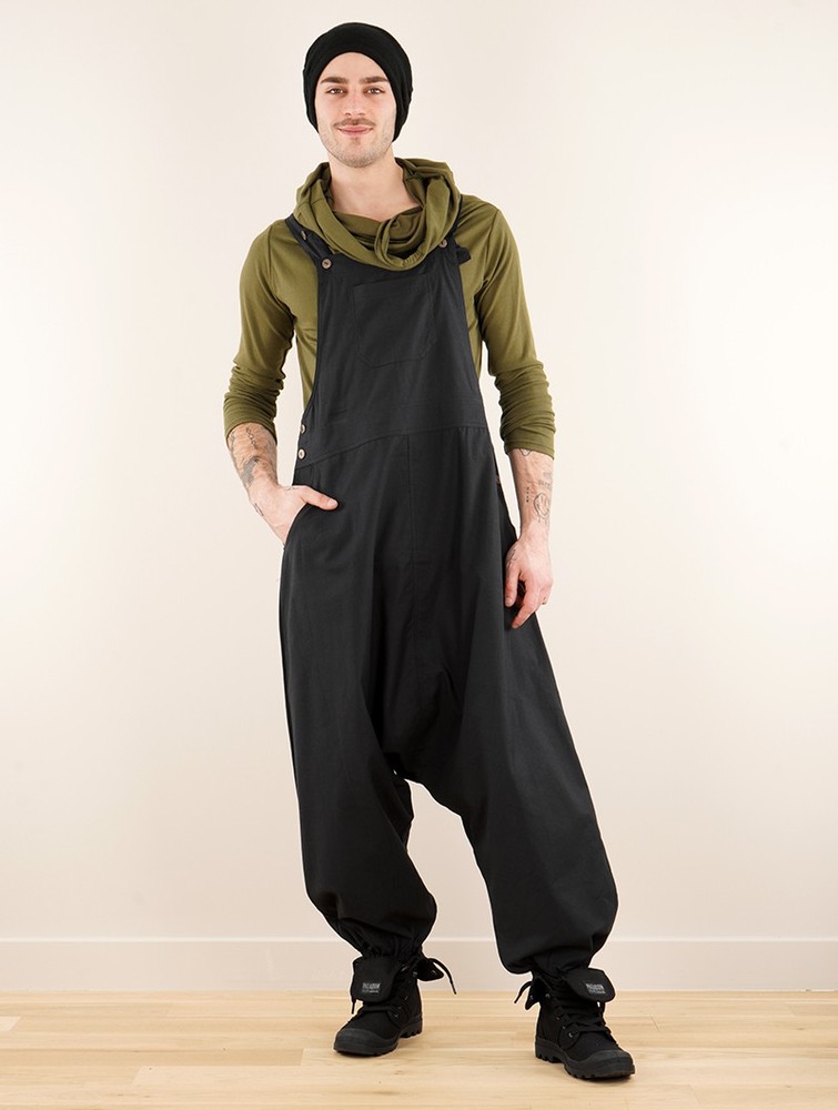 Spodnie Toonzshop Bhakta Harem Pant Overalls Damskie Czarne | UHWQE-1453