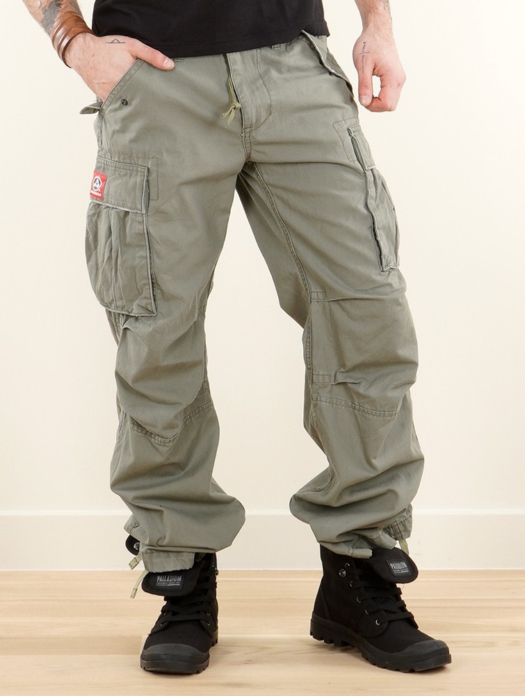 Spodnie Toonzshop Molecule Cargo Pants 45030 Męskie Zielone | VZHPA-2196