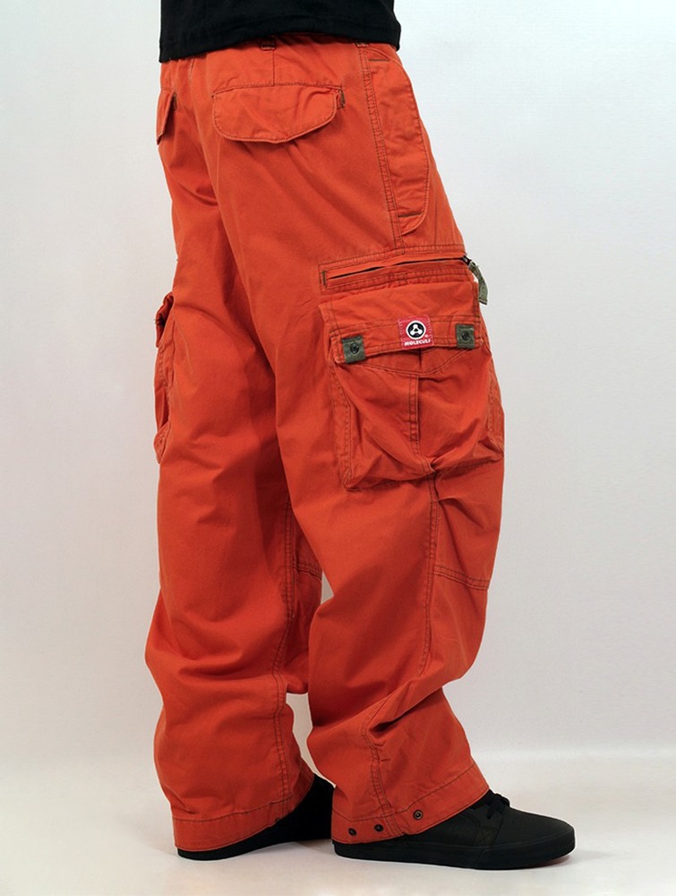 Spodnie Toonzshop Molecule Cargo Pants 45019 Męskie Pomarańczowe | ARIHG-0469