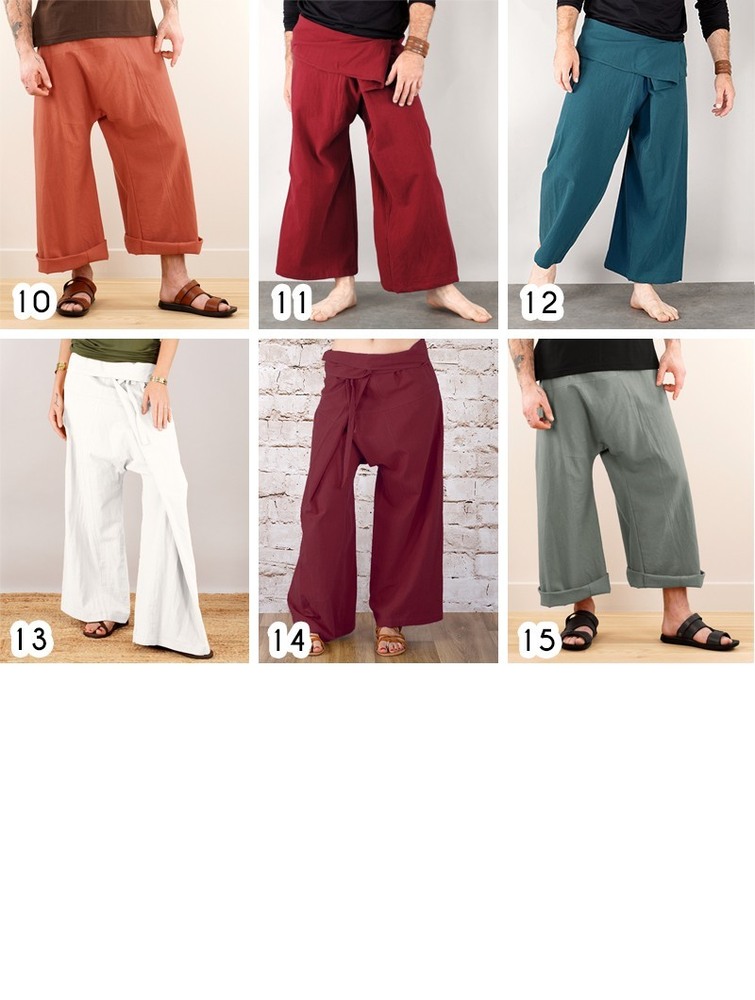 Spodnie Toonzshop Thaï Gender Neutral Fishermen Pants Męskie Many colours available | ZODCS-3195