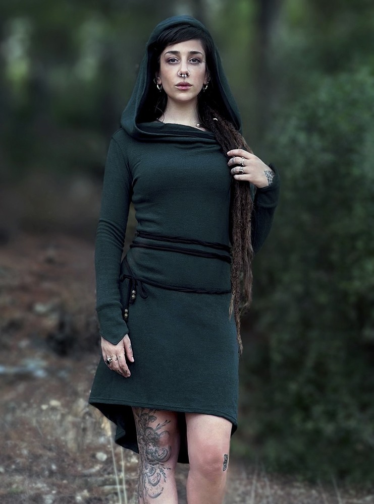 Sukienka Toonzshop Käliskä Sweater Dress Damskie Niebieskie Czarne | EUYLG-6897