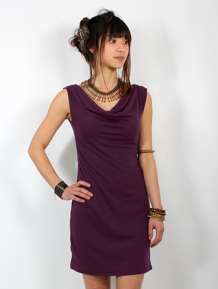 Sukienka Toonzshop May-lï'' Dress Damskie Plum | AKNOI-1640